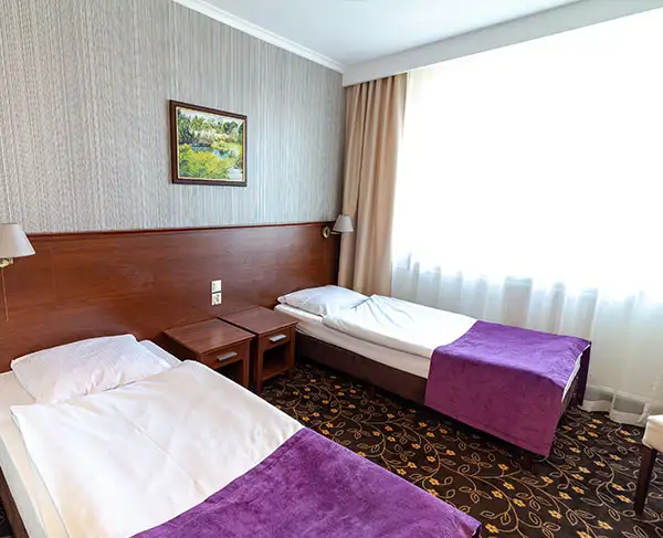 Chambre double à l'Hotel Lotos